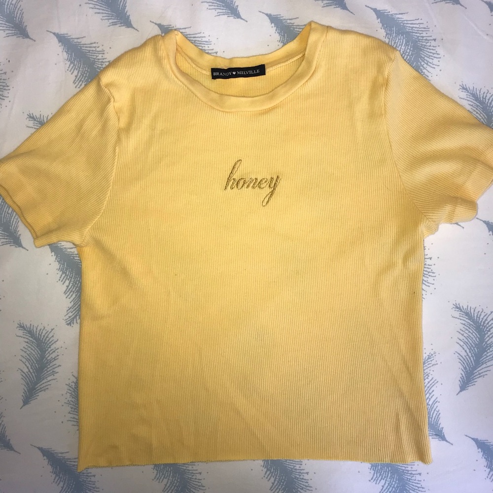 Brandy Melville Honey Tee